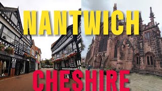 NANTWICH Beautiful Town of ENGLAND in CHESHIRE [upl. by Ahcarb]