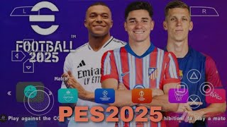 COMMENT TÉLÉCHARGER PES2025 SUR PPSSPP [upl. by Sexton]