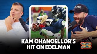 Kam Chancellors Hit on Julian Edelman in the Super Bowl Was One of the Biggest Hits Edelman Took [upl. by Ezra745]