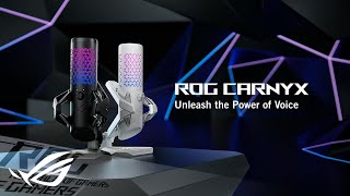 ROG Carnyx  Unleash the Power of Voice  ROG [upl. by Mahalia567]