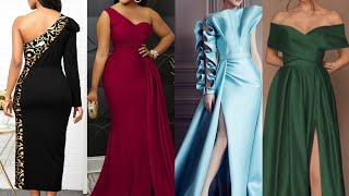 Very Stylish 😍Mother Bride Dress Design IdeasBodycon Dresses Plus Size Long Maxis [upl. by Roch661]