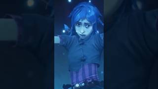 LENFANCE de JINX et VI arcane jinx anime netflix shorts [upl. by Miuqaoj]