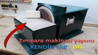 Zımpara makinası yapımı  sanding machine [upl. by Cirle795]