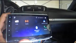 How To Install Pioneer SPHDA360DAB Wireless AppleCarPlay  Android Auto In Porsche Cayenne [upl. by Aym]