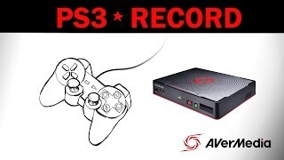 How to Record PS3 with AVerMedia Game capture HD II [upl. by Ajim]