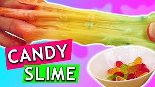 CandySlime  Essbarer Schleim aus Weingummi  Slime selber machen  DIY für Kinder [upl. by Covell]