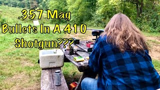 357 Magnum Bullets As 410 Slugs Will It Work [upl. by Yentruoc]