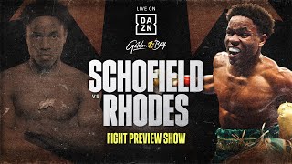 FLOYD SCHOFIELD VS HASKELL LYDELL RHODES PREVIEW SHOW LIVESTREAM [upl. by Obellia630]