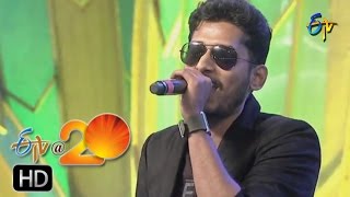 Narendra Performance  Prema Ane Oka Pichi Song in Mahabubnagar ETV  20 Celebrations [upl. by Nwahsak]