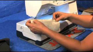 Janome Blind Hem Foot G Video Making A Blind Hem [upl. by Ellennej4]