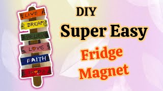 DIY Super EASY Fridge Magnet [upl. by Aihsei76]