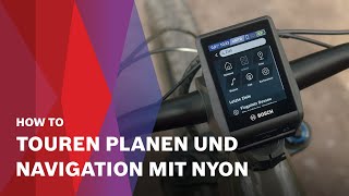 How To  Touren planen und Navigation mit Nyon [upl. by Eltsyrk]