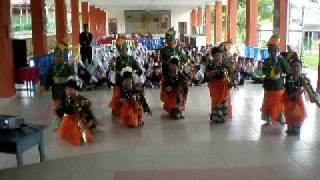 Tarian Melayu Zapin Inang Joget [upl. by Dorehs]