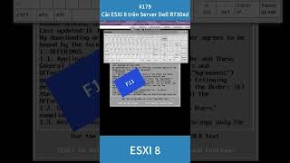 Install ESXI 8 on Dell R730xd [upl. by Adihaj203]