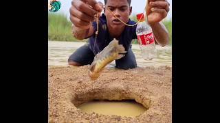 Viral short fishing video fish fishingvillageboy [upl. by Sidonie260]