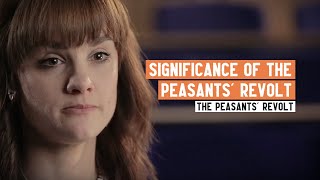 What was the Significance of the Peasants Revolt  3 Minute History [upl. by Negriv]