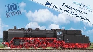 Eingetroffene Spur H0 Modellbahn Neuheiten  KW 01 2024 [upl. by Abdel]