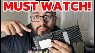 Travando Air Tag Wallet Mens Waller With Money Clip RFID Blocking Full In Depth Review [upl. by Hsekar]