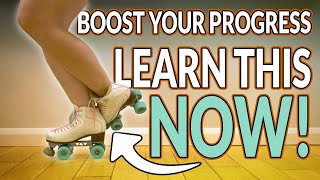 Backward Inside Edges On Roller Skates See How This Vital Skill Will Help Boost Your Roller Skating [upl. by Suraved]