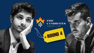 Will Nepo do it again GM Nitzan Steinberg commentary Candidates Round 4 Recap [upl. by Lomaj594]