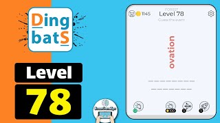 Dingbats Level 78 ovation Walkthrough [upl. by Lerrud]