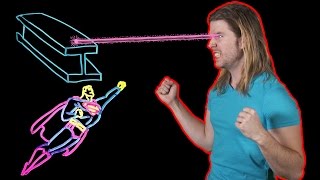 How Does Supermans Heat Vision Work Because Science w Kyle Hill [upl. by Eicak]