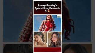 AnanyaPandeys Special Song Demands  MediaFxOfficial [upl. by Gladdy]