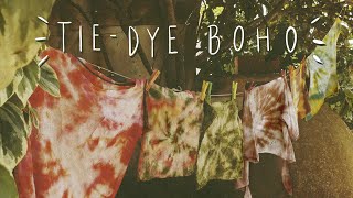 Cómo TEÑIR ROPA TIEDYE estilo BOHO HIPPIE [upl. by Gesner31]