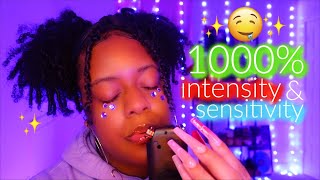 ASMR  EXTREMELY SENSITIVE MOUTH SOUNDS AT 1000 INTENSITY 🤤 LEVEL  EXPERT 💜🔥 [upl. by Fabiano193]