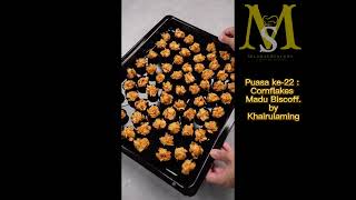 Puasa ke22  Cornflakes Madu Biscoff by Khairulaming [upl. by Madelon]