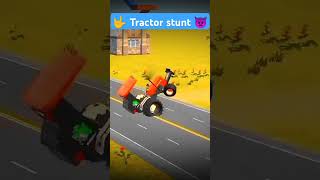 🤟👿⚔️ TRACTOR STUNT 🔥🤬💪SHORTSVIRALTRENDING😎 [upl. by Zink]