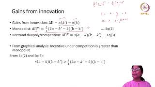 Innovation and Market StructureII [upl. by Evie]