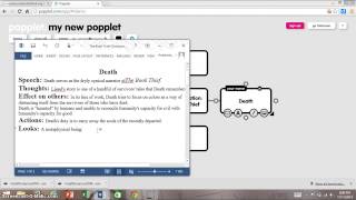 Popplet Characterization The Book Thief [upl. by Shaya942]