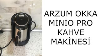 ARZUM OKKA MÄ°NÄ°O PRO KAHVE MAKÄ°NESÄ° Ã‡ELÄ°K CEZVE  Ä°LE KAHVE YAPIMI [upl. by Bowers]