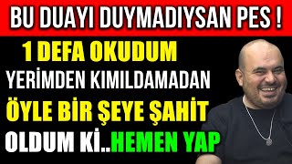 BU DUAYI DUYMADIYSAN PES 1 DEFA OKUDUM YERİMDEN KIMILDAMADAN ÖYLE BİR ŞEYE ŞAHİT OLDUM Kİ HEMEN YAP [upl. by Irdua]