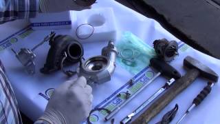 Ford focus 16 TDCI turbo revisie Turbo repair in 4 minuten [upl. by Evie]