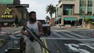 Grand Theft Auto V  Hotel Assassination Assassinate The Target Shoot Through SUV w Sniper Rifle [upl. by Shinberg]