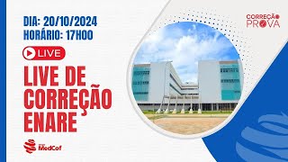 Correção Residência Médica ENARE 2025  R DE CLÍNICA MÉDICA  Ao Vivo [upl. by Ajssatsan901]