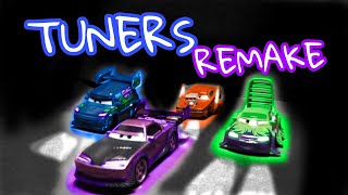 Disney Pixar Cars Tuners Scene Stop Motion Diecast Remake [upl. by Arnelle809]