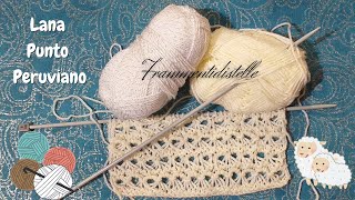 Punto Peruviano🧶Tutorial [upl. by Rabin]