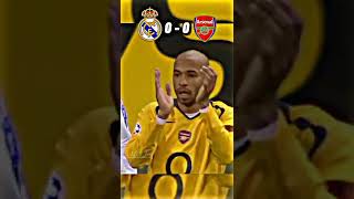 Real Madrid vs Arsenal 2006 ⚪🟡✨Shorts [upl. by Cence]