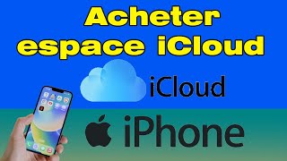 Comment acheter de lespace de stockage iCloud sur iPhone [upl. by Vicky716]