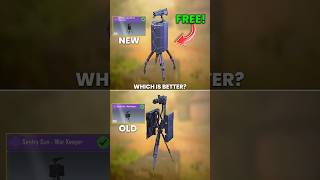 New vs Old Free Sentry Gun in CODM [upl. by Noinatrad]