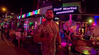 Alanya Nightlife Clubbing Street  4K Walk  Turkey Türkiye [upl. by Connel450]