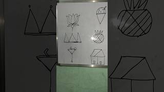 Simple drawing with letters UVWXYZart easydrawing fun video shorts [upl. by Ainit585]