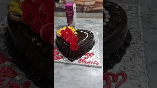 how to make 2 kg heart shipe cake dazyan viralcake decershan [upl. by Arac]