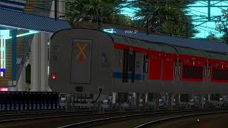 Back To Back High Speed Train At Shivajinagar Station [upl. by Levins236]