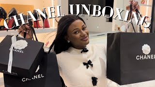 Chanel unboxing 2024  What i bought in Milan  Chanel luxury haul [upl. by Follmer]