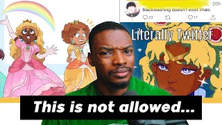 Twitter Artists Drawing Black Characters Is Problematic [upl. by Dickie]