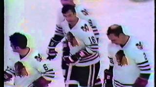 1971 Stanley Cup Final Game 2 Chicago Blackhawks vs Montreal Canadiens [upl. by Bancroft]